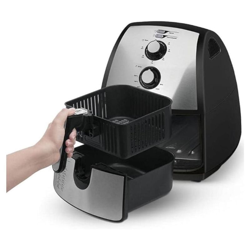 Freidora de Aire Eléctrica 4L Midea MAF4N2SDSS Acero Inoxidable
