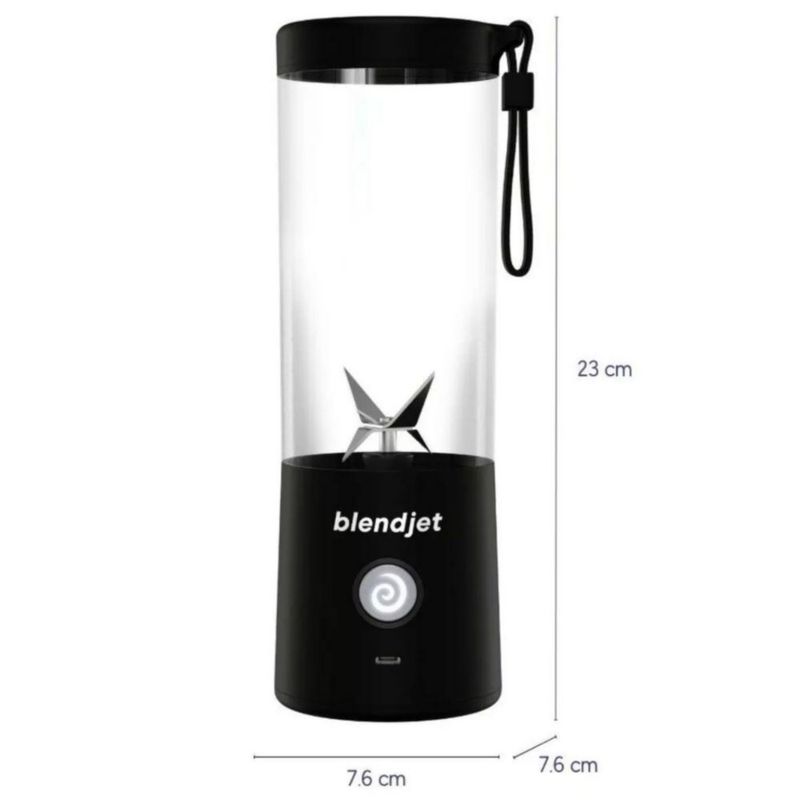 2Pack Licuadoras Portátiles 475 Ml Blendjet  Bj2bl_ecbna Turquesa y Negro