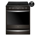 Estufa Whirlpool Smart Appliance Al Piso 30" Negro WEE750H0HV