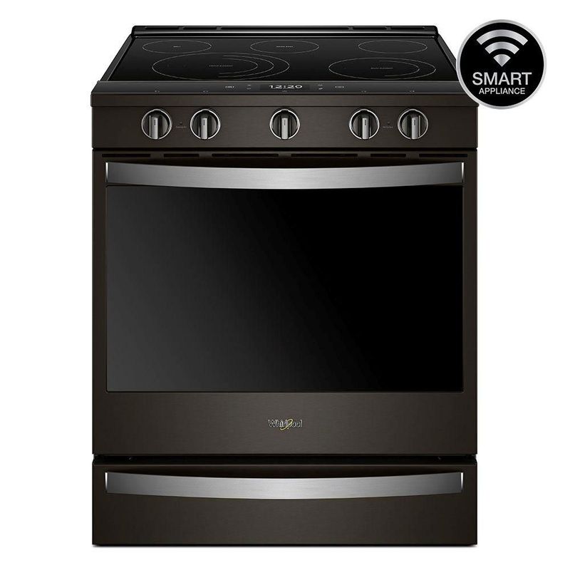 Estufa Whirlpool Smart Appliance Al Piso 30" Negro WEE750H0HV