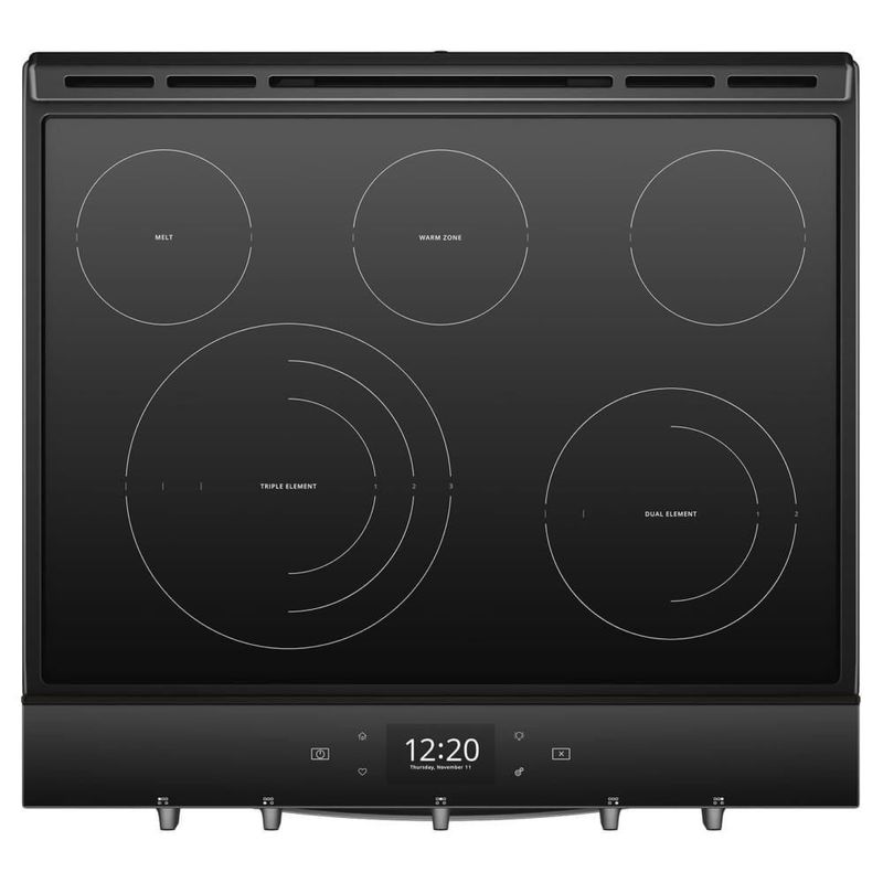 Estufa Whirlpool Smart Appliance Al Piso 30" Negro WEE750H0HV