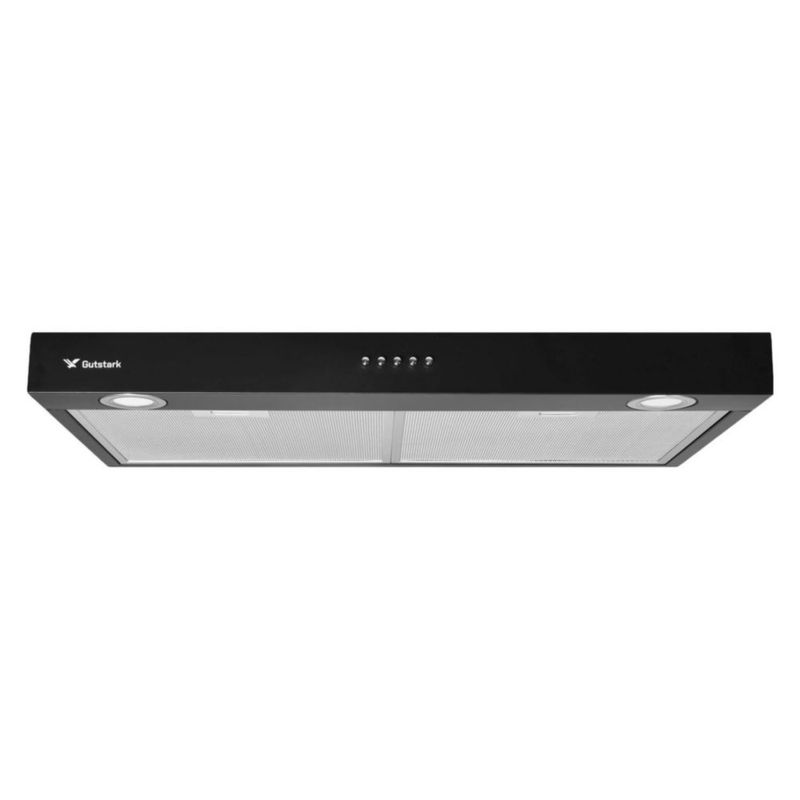 Campana Extractora para Cocina de 76 Cm Gabinete Estructura de Acero Inoxidable Luz LED Gutstark