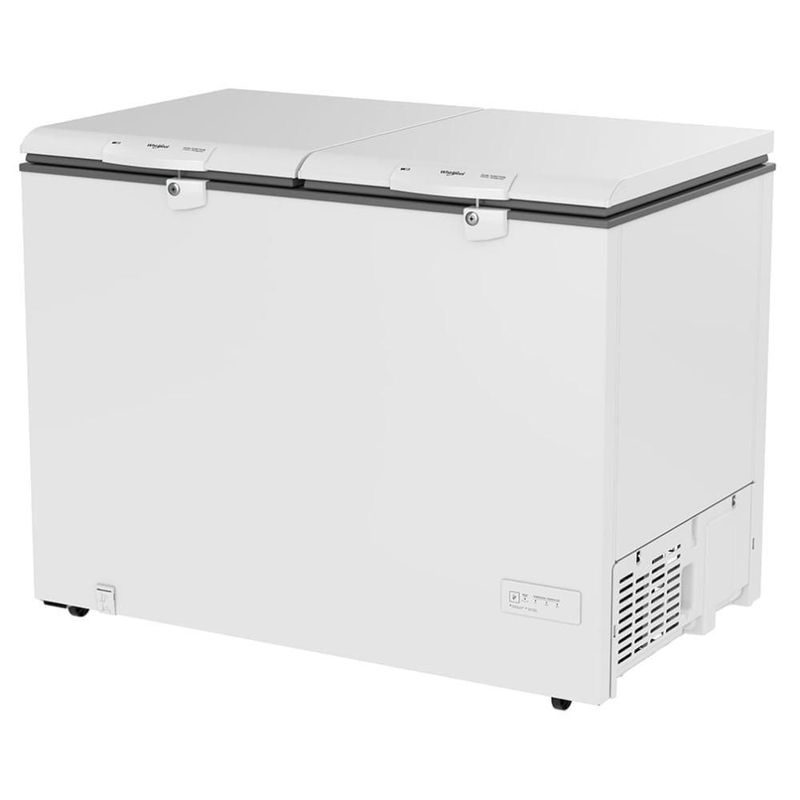 Congelador Horizontal Whirlpool 15 pies doble puerta WHB42EBTWJ Blanco