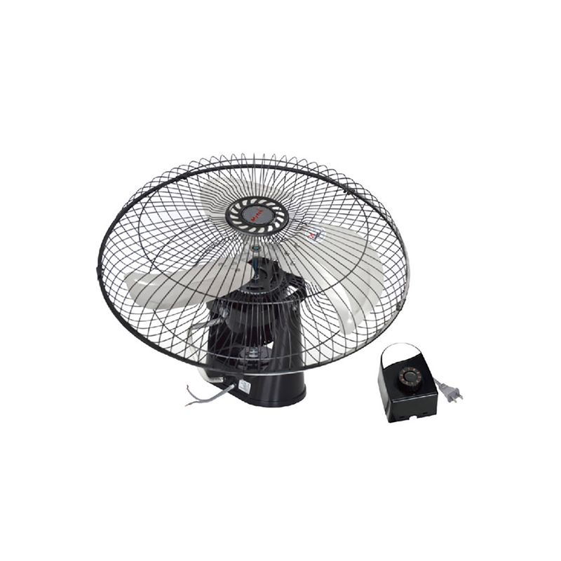 Mytek Ventilador de Pared de 18 Pulgadas Oscilación de 360 grados