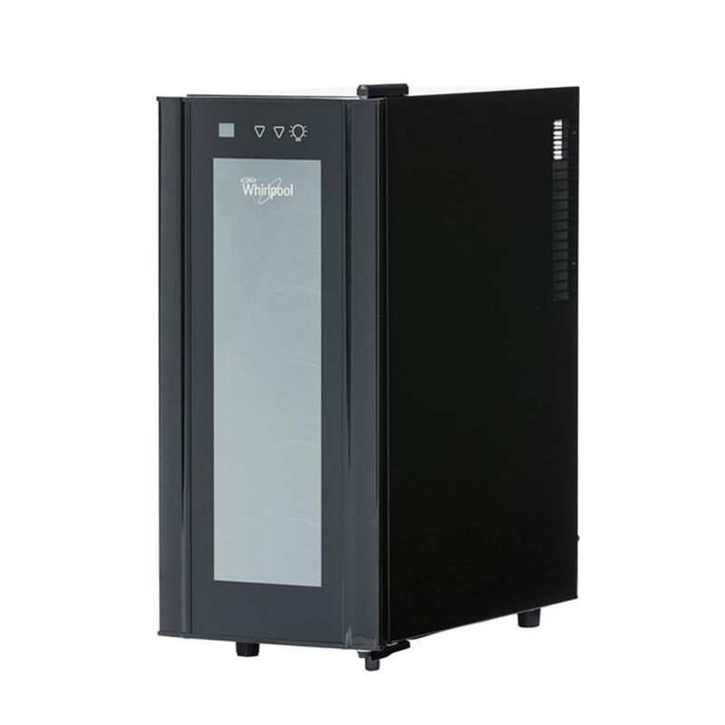 Cava Refrigerador Whirlpool WW2001B para 12 Botellas Color Negro