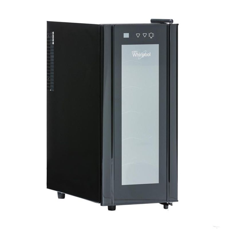 Cava Refrigerador Whirlpool WW2001B para 12 Botellas Color Negro