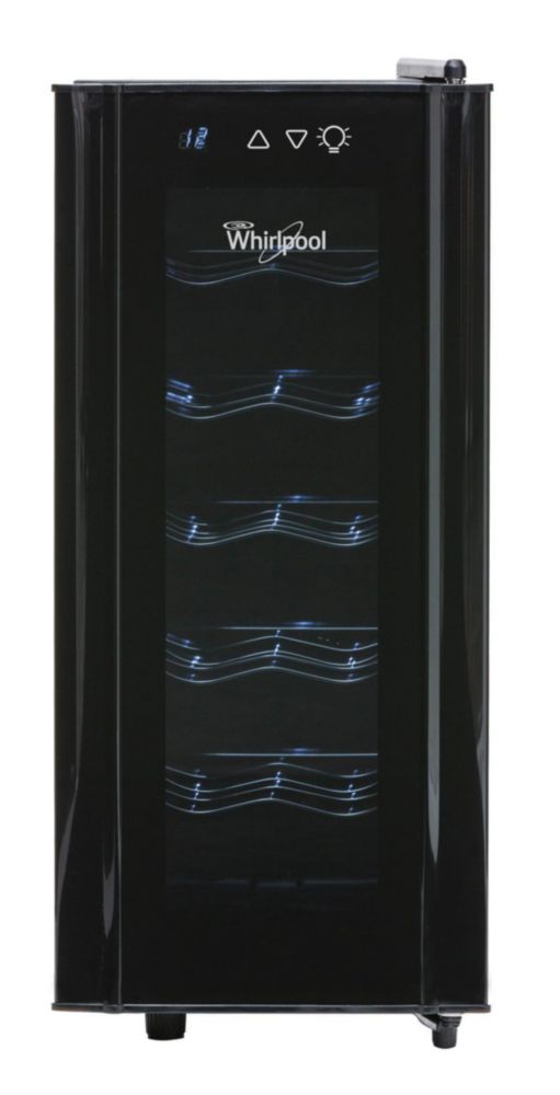 Cava Refrigerador Whirlpool WW2001B para 12 Botellas Color Negro