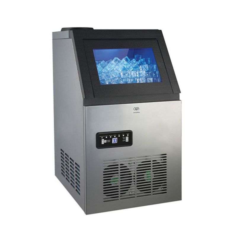 Máquina de hielo producción de 45Kg por día, depósito de 11 Kg AVERA MH45K