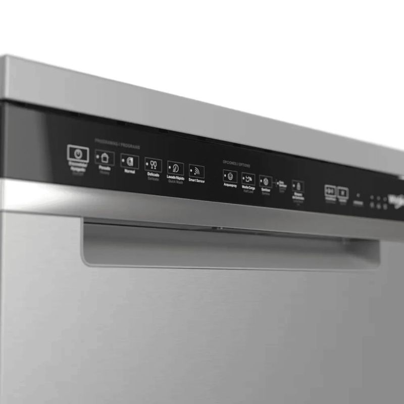 Lavavajillas Freestanding Whirlpool WDF730SFGD de 15 servicios