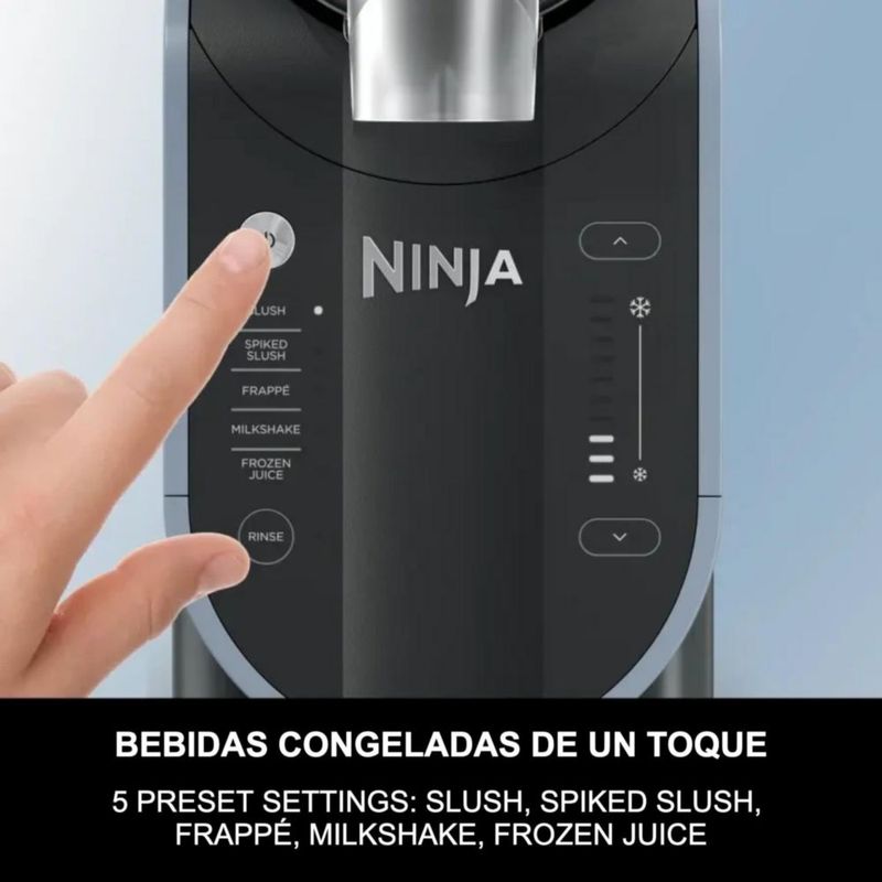 NINJA SLUSHI FS301 MAQUINA PARA PREPARAR BEBIDAS CONGELADAS - 5 FUNCIONES