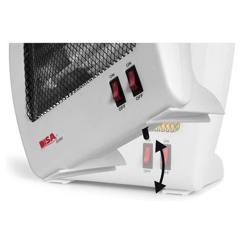Calefactor Cuarzo Disa 2 Niveles Tan-80y40