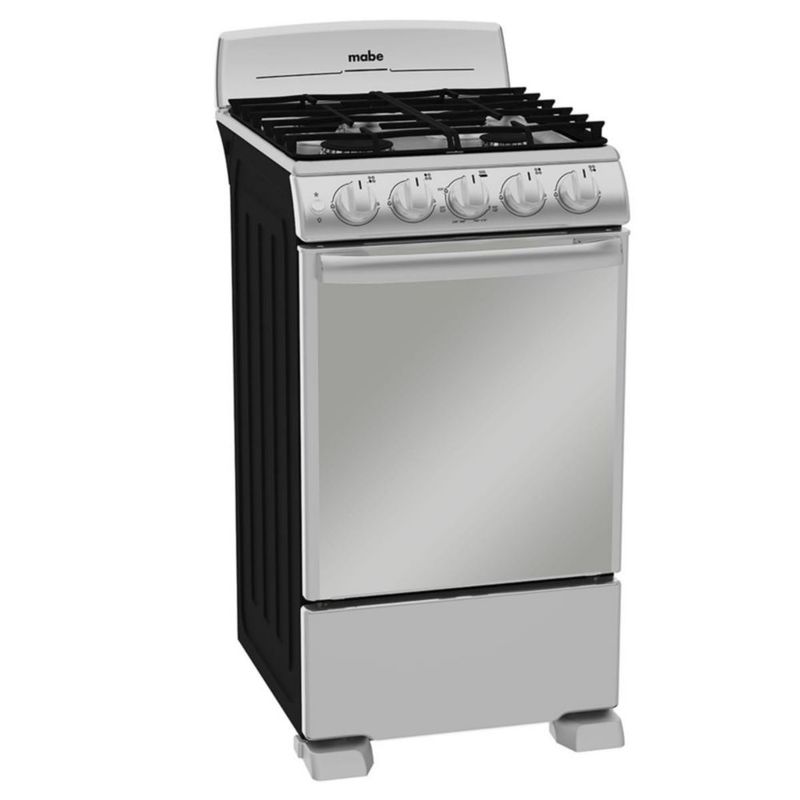 Estufa de Piso Mabe 50cm 20" EM5043BFIS1 4 quemadores Tecnologia Ultimate