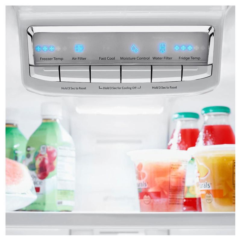 Refrigerador Whirlpool French Door 19.56 p³  Negro MWRF140SWHV (127V)