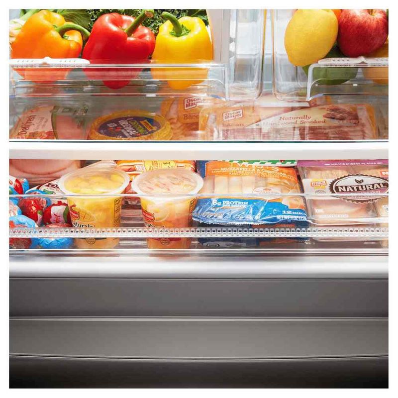 Refrigerador Whirlpool French Door 19.56 p³  Negro MWRF140SWHV (127V)