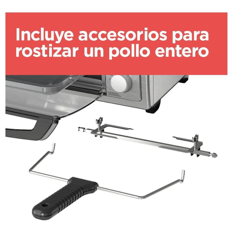 Horno freidora de aire B+D color Plateado TO4315SS-LA - H4315