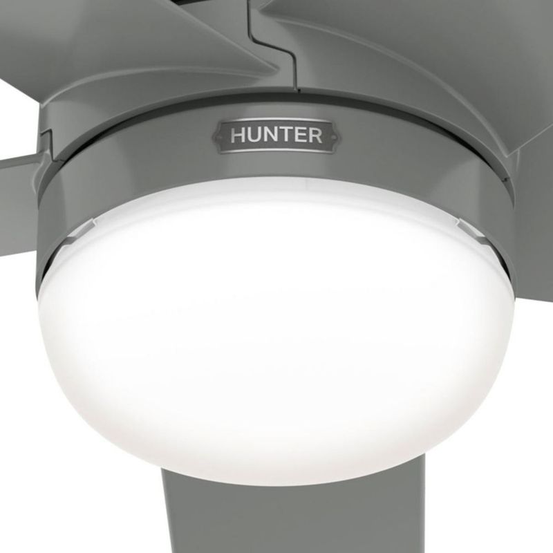 Ventilador de Techo Hunter Anorak para Interior Y Exterior con Luz Led de 52 Pulgadas
