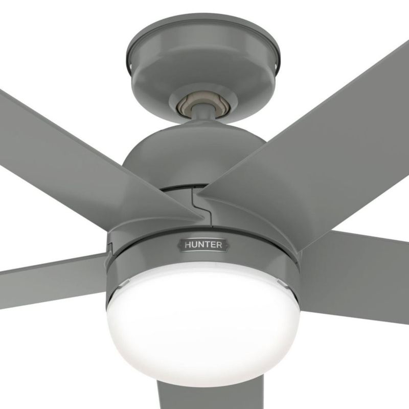 Ventilador de Techo Hunter Anorak para Interior Y Exterior con Luz Led de 52 Pulgadas