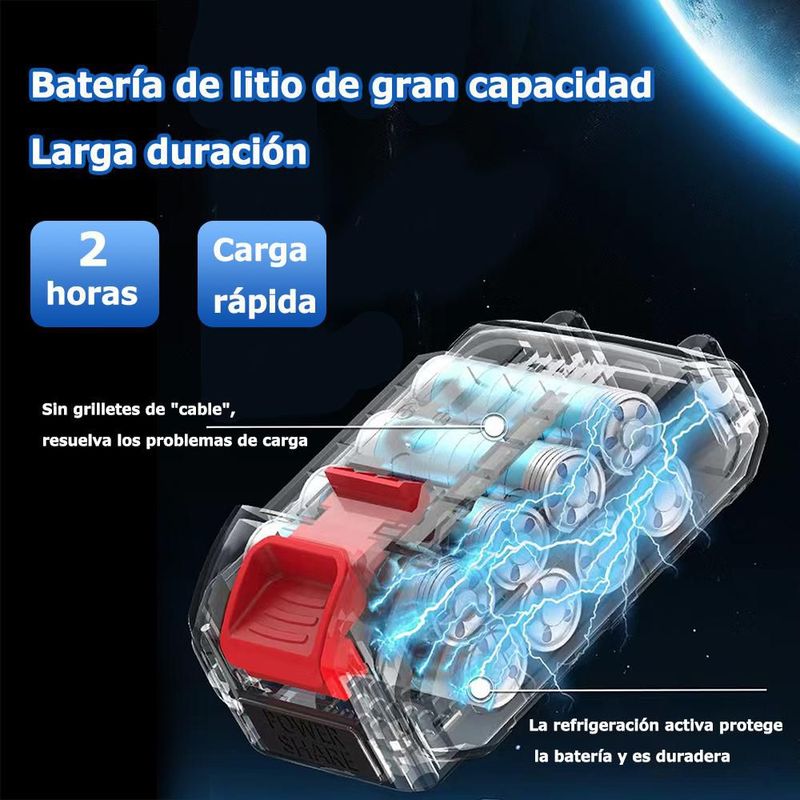 Aspiradora Inalámbrica para Coche de Alta Potencia,Limpiador Portátil Recargable con Función de Soplar y Aspirar.HOGAWAY