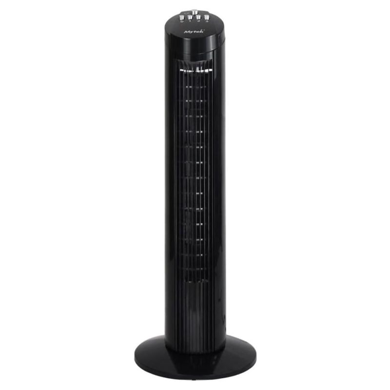 Ventilador de torre Mytek 3352 negro 29 pulg