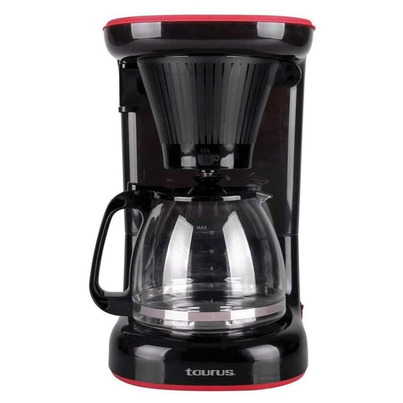 Cafetera Programable Velvet 12 Tazas Negro Digital Taurus