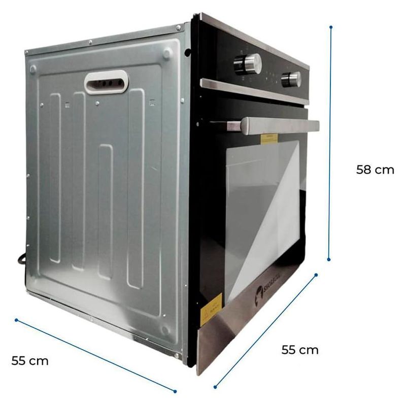 Horno Electrico Empotrable 65L Conveccion Shorbull