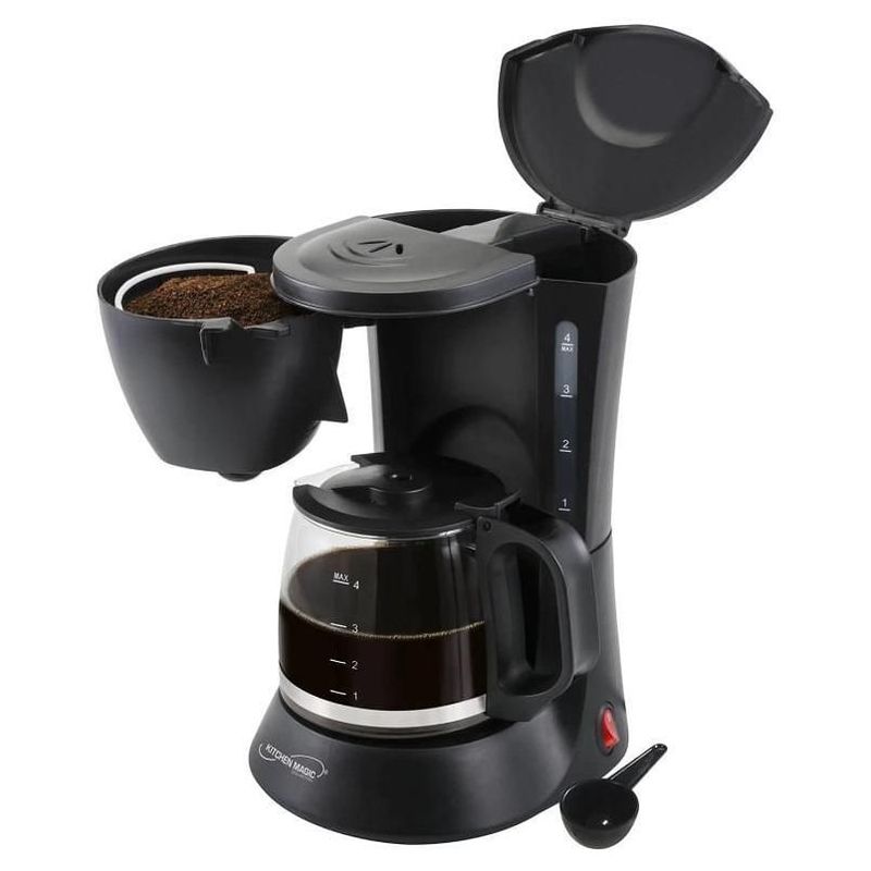 Cafetera Personal Koblenz CKM-204 4 tazas 600ml Filtro Lavable