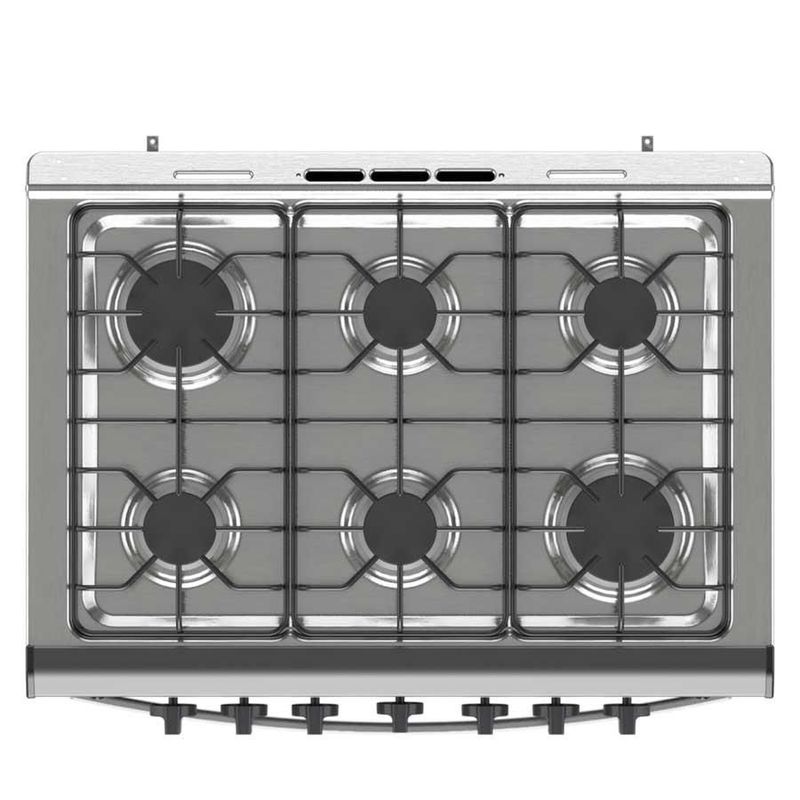 Estufa Empotrable a Gas Acros 30" Tittanio ABR4120G