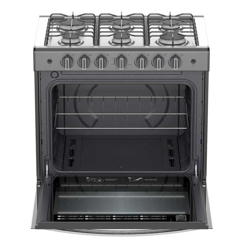 Estufa Empotrable a Gas Acros 30" Tittanio ABR4120G