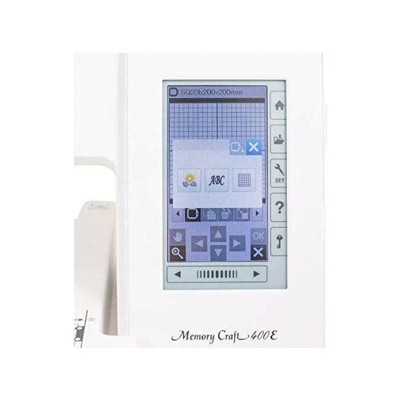Máquina Bordadora Electrónica Doméstica Janome MC400E