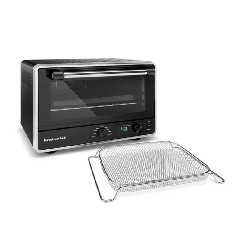 Horno Eléctrico de Mesa KitchenAid KCO124LBM de 21 Litros Negro Mate