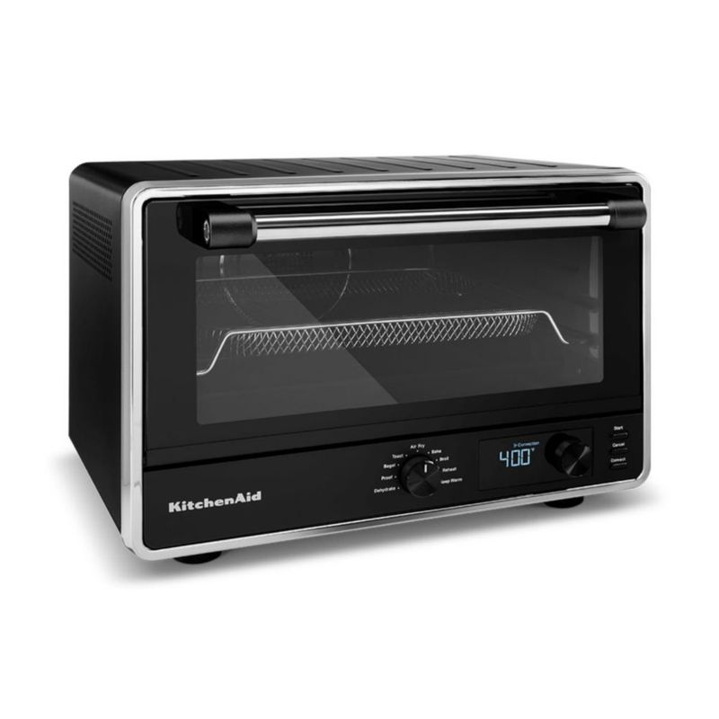 Horno Eléctrico de Mesa KitchenAid KCO124LBM de 21 Litros Negro Mate