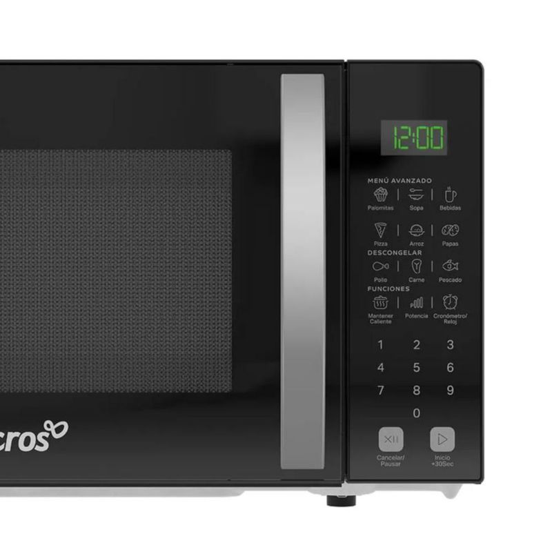 Microondas Acros AM1807B de 45 cm y Capacidad 0.7 p³ Negro