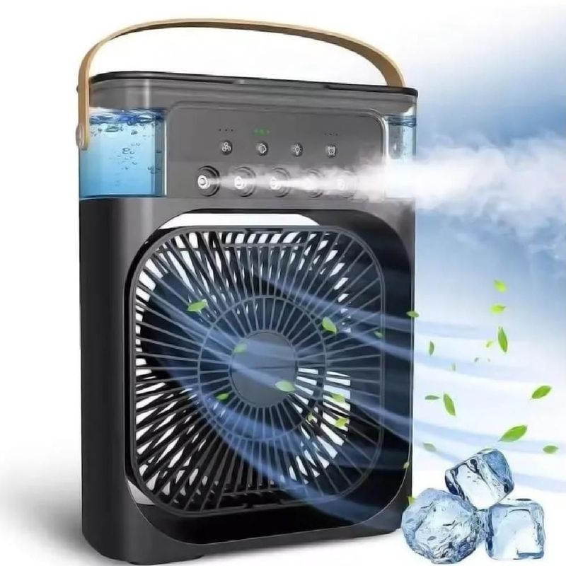 Ventilador MXAQB-001 AquaBreezeBlack Humidificador