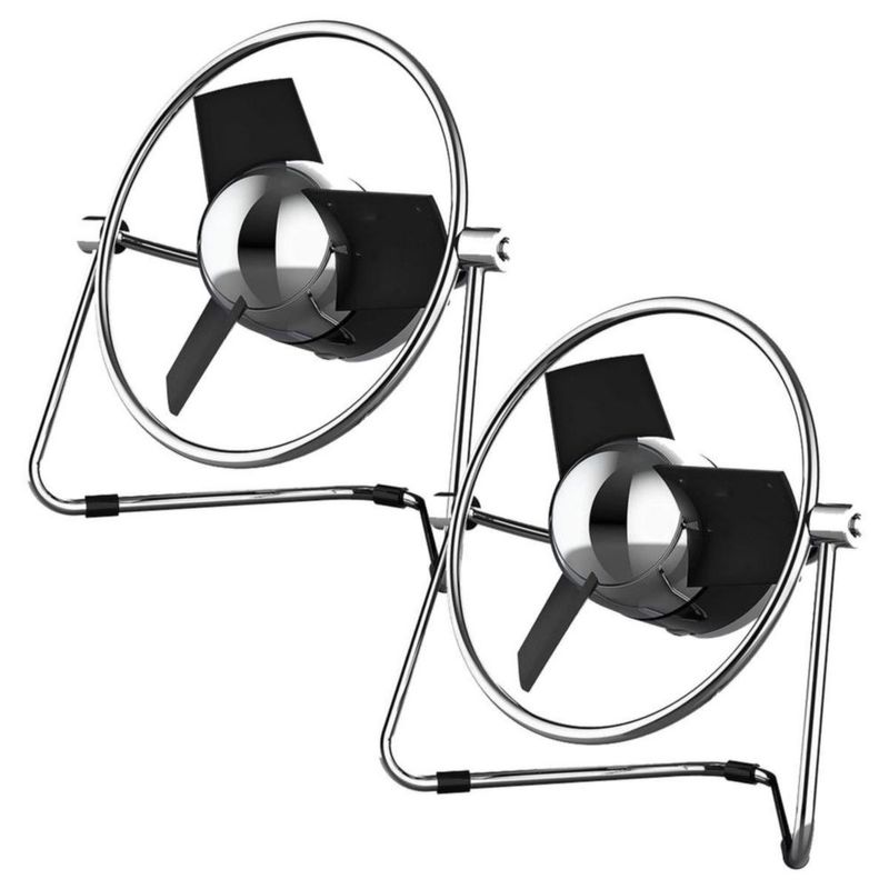 Soplador Aire Minimalista MXLBC-002 LuxaBreezeChrome Ventilador Aire Pequeño