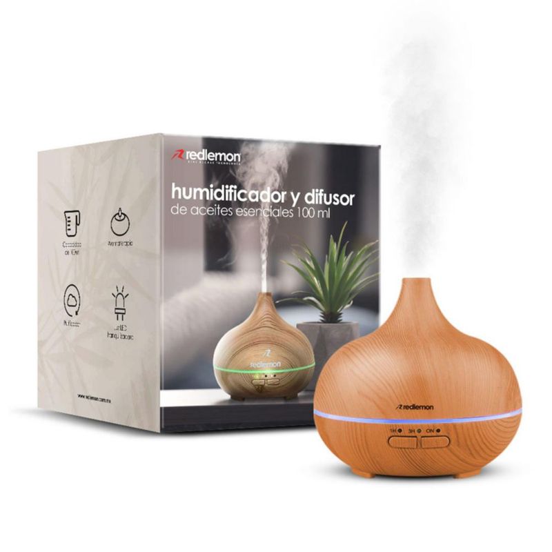 Humidificador Difusor Aceites Esenciales para Aromaterapia 100 ml