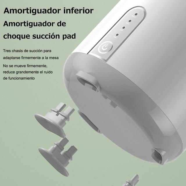 Mezclador de Leche Portátil Recargable para Bebés,Batidor Automático de Fórmula,Ideal para Disolver Grumos y Preparar Biberones sin Esfuerzo.HOGAWAY