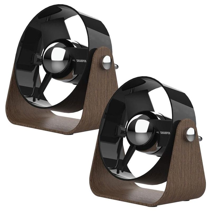 Ventilador Diseño Moderno MXLBN-002 LuxaBreezeBlack Ventilador Aire Restaurante