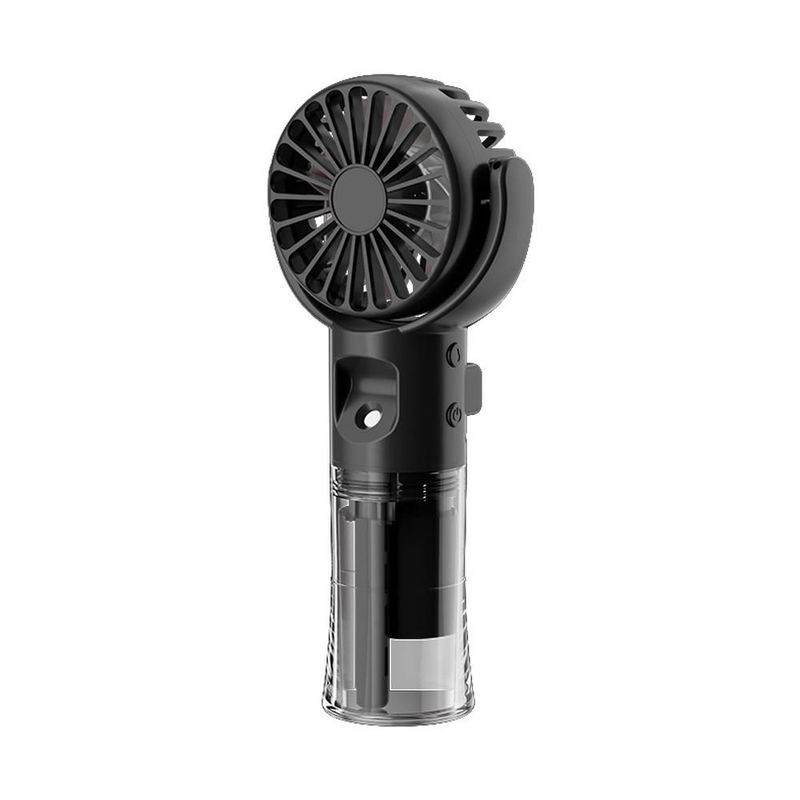 Ventilador Portátil USB con Función de Spray de Agua - Mini Abanico de Escritorio y Mano, Ideal para el Hogar.MORADO.HOGAWAY