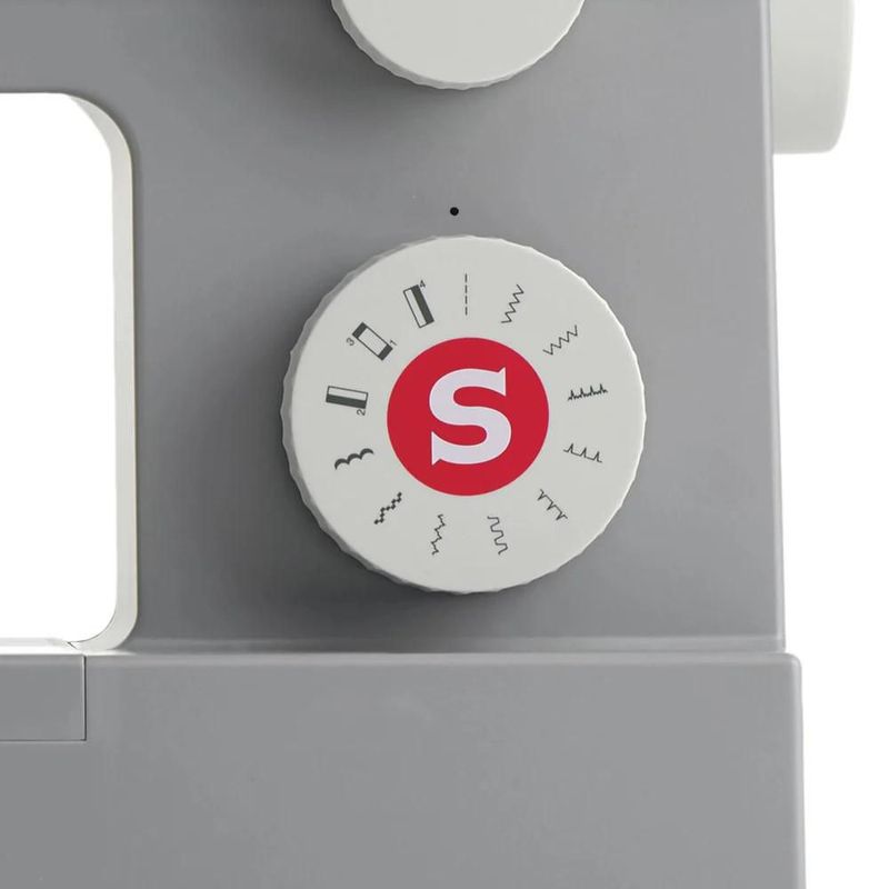 Máquina de coser SINGER 4411 10 puntadas diferentes portátil gris