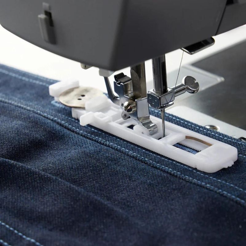 Máquina de coser SINGER 4411 10 puntadas diferentes portátil gris