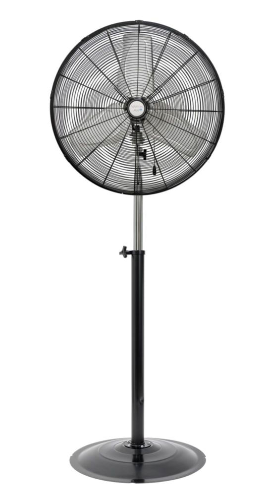 Narvik Ventilador de 24" Industrial de Pedestal 235W con Aspas de Aluminio