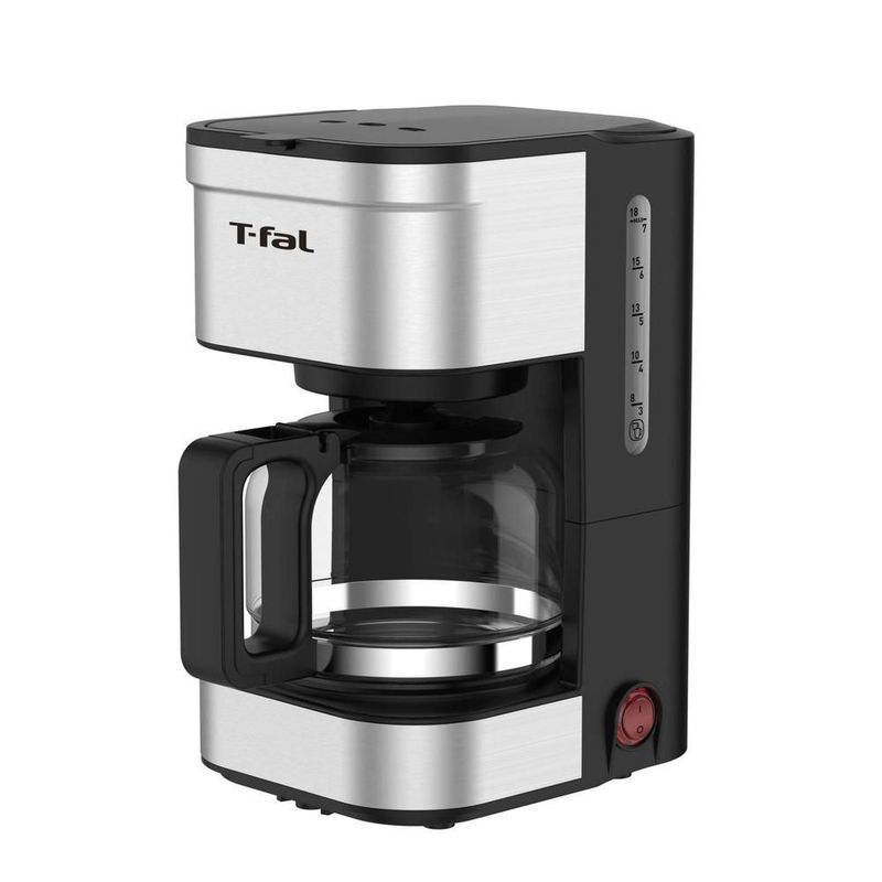 Cafetera t-fal cm223 elegance 7 tazas acero inox