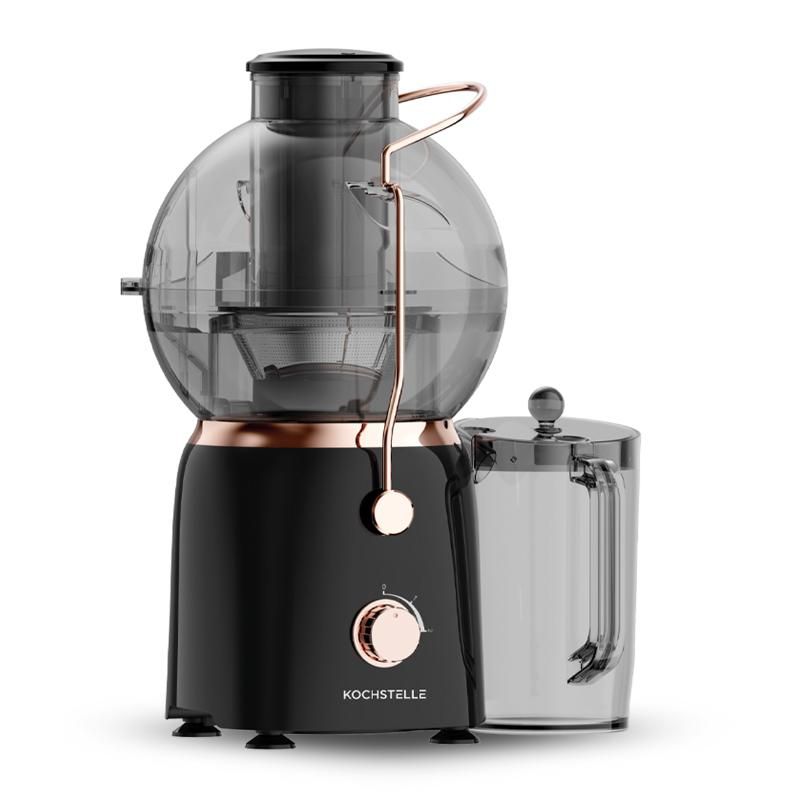 KOCHSTELLE Extractor de Jugo Potente, con Perilla de 2 Velocidades y Cuchillas de Acero Inoxidable para un Rendimiento Óptimo