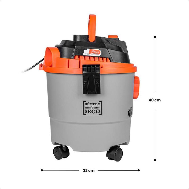 Aspiradora Seco-Mojado 4Hp 15L DAVC90-15L DAEWOO