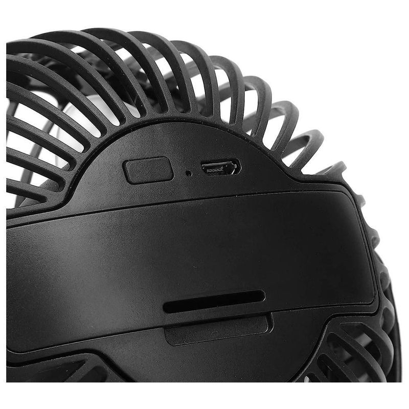 Mini Ventiladores Portatiles MXMZE-002 MiniBreezeBlack Ventilador Chico Practico