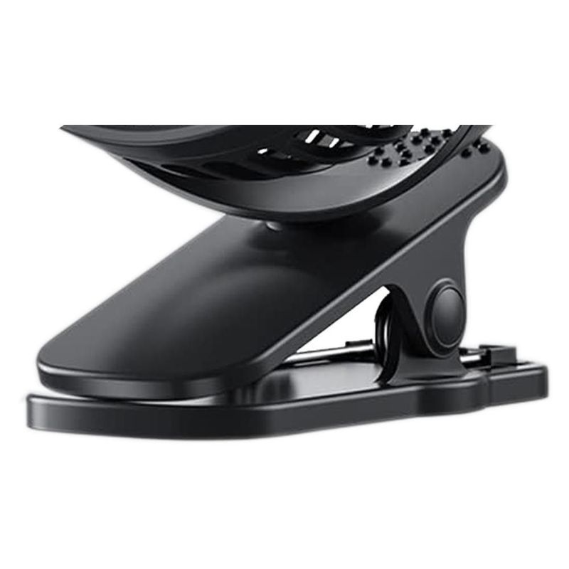 Mini Ventiladores Portatiles MXMZE-002 MiniBreezeBlack Ventilador Chico Practico