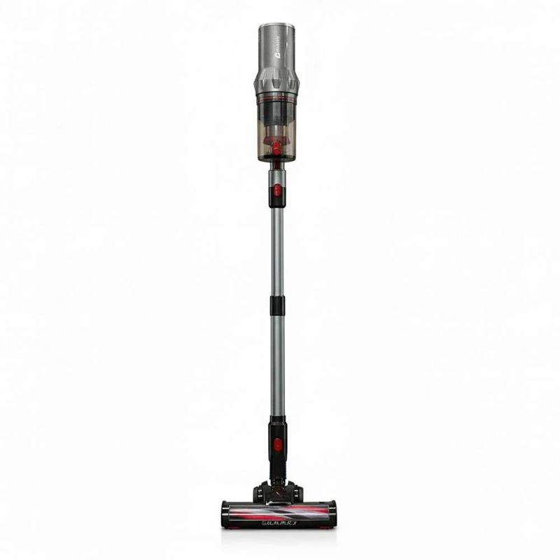 Bluelander Aspiradora Inalámbrica 150 W, Aspiradora de Mano,Cabezal LED,  Tubo Retráctil, Aspiradora para Auto, Hogar Ligera y Recargable
