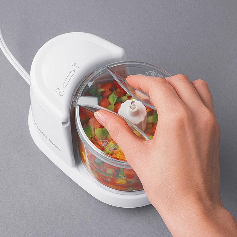 Procesador de Alimentos Hamilton Beach 375 mls. Modelo 72500RY- Blanco
