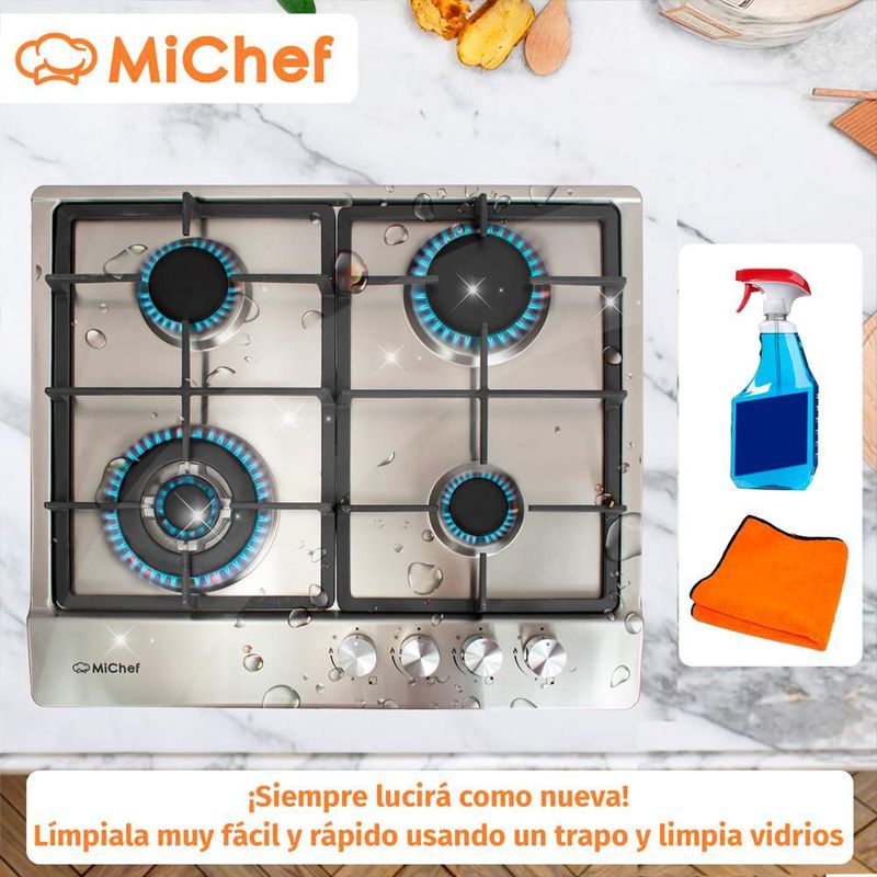 Parrilla empotrable de 60cm SCAPPI