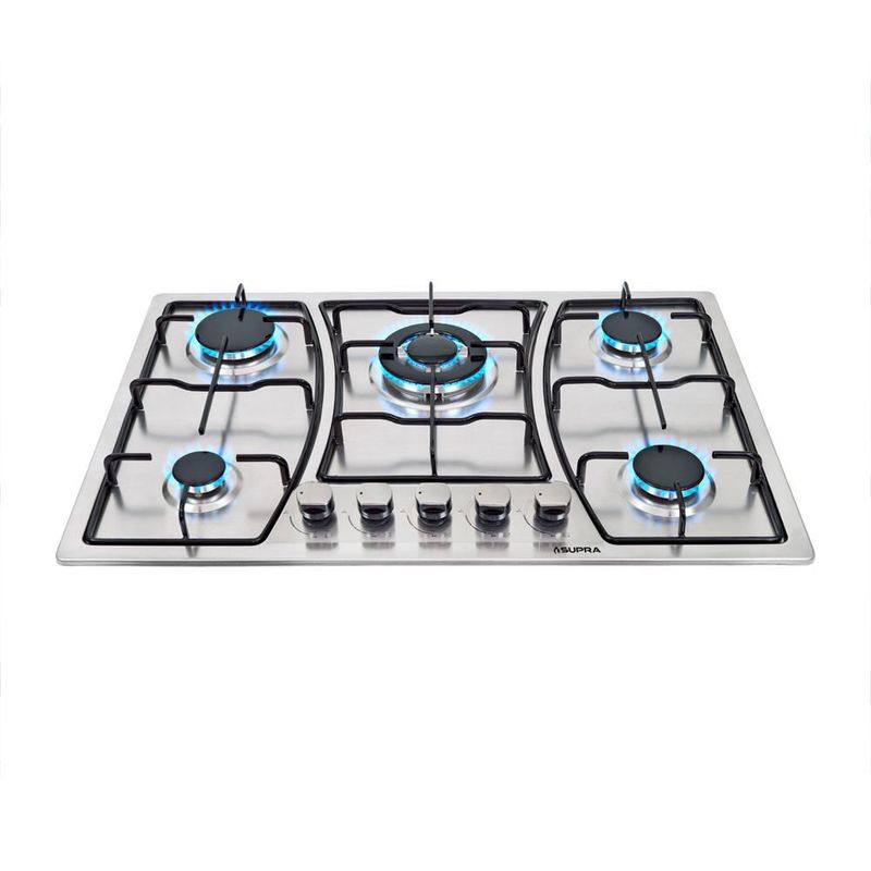 Combo PERALBA con Parrilla ZEGNA de 76cm y Campana CC-76 de 76cm